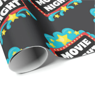 Papier Cadeau Papier d'emballage motif pour la nuit du film