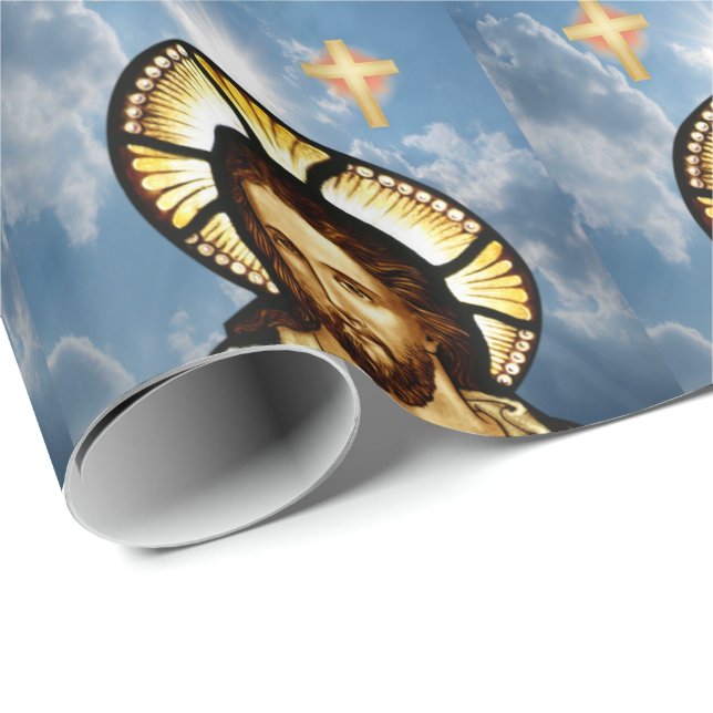 Papier Cadeau Papier d'emballage Noël (Coin rond)