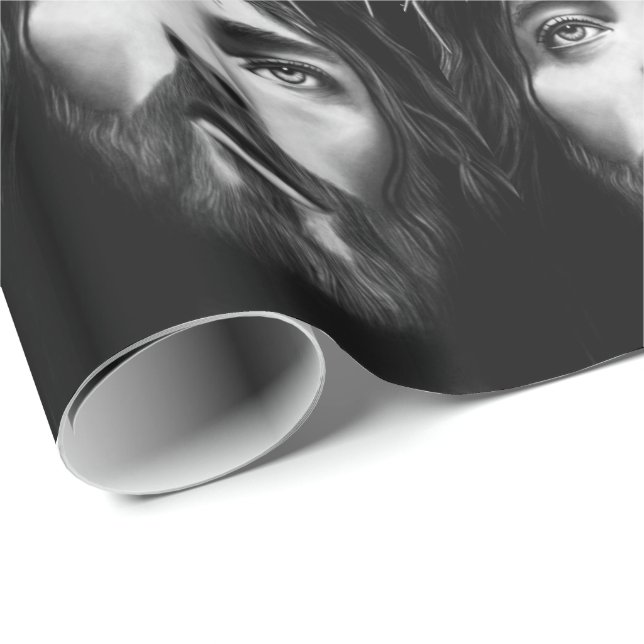 Papier Cadeau Papier d'emballage Noël (Coin rond)