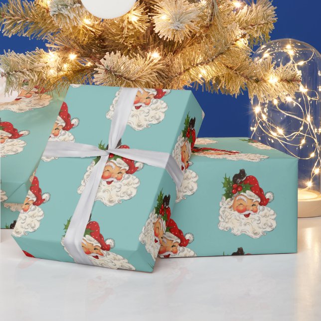 Papier Cadeau Papier d'emballage père Noël No 5 (Vacances)