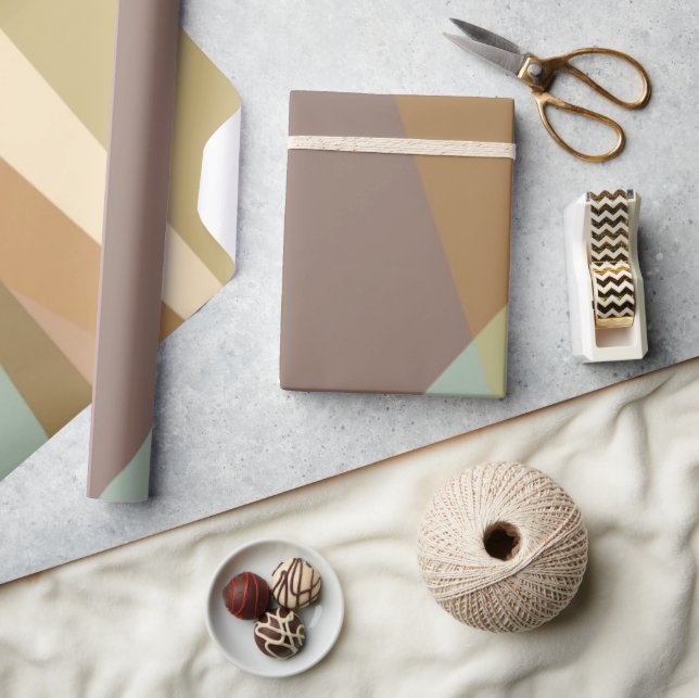 Papier Cadeau Papier d'emballage - Plancher forestier (Artisanat)