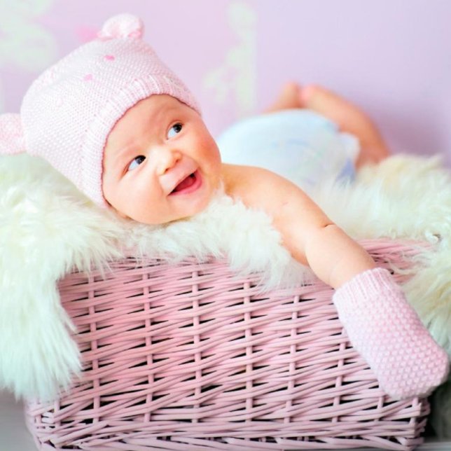 Papier Cadeau papier d'emballage pour bébé rose (Créateur téléchargé)