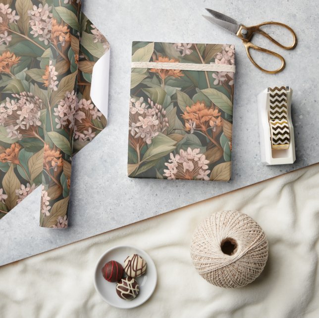 Papier Cadeau Papier d'emballage pour les mauvaises herbes des p (Artisanat)