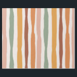 Papier Cadeau Papier d'emballage rayé bohème<br><div class="desc">Emballez vos cadeaux avec style grâce à ce papier d'emballage moderne à rayures Boho, conçu pour convenir à toutes les saisons et à toutes les célébrations. Avec ses rayures dessinées à la main dans des tons terre et une palette chaleureuse et minimaliste, ce design polyvalent ajoute une touche chic et...</div>
