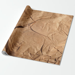 Papier Cadeau Papier d'emballage Recyclé. Texture.