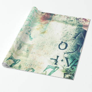 Papier Cadeau papier d'emballage urbain de graffiti