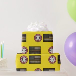 Papier Cadeau Papier d'enlèvement de répartiteur 911 personnalis