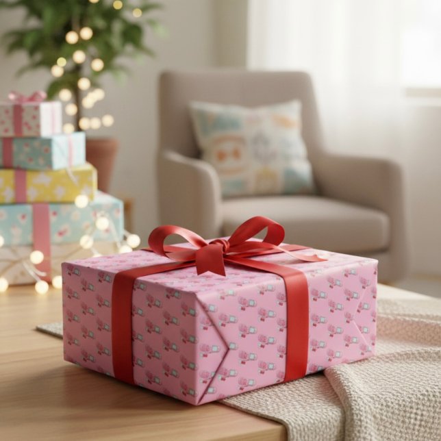 Papier Cadeau Papier d'enlèvement de téléphone portable (Créateur téléchargé)