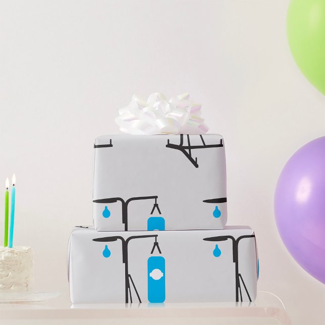 Papier Cadeau Papier d'enrobage de boîte de sac (Créateur téléchargé)