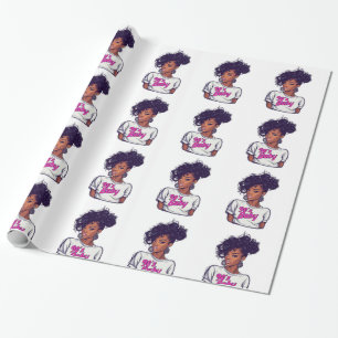 Papier Cadeau Papier d'enveloppement à base de bâches des années