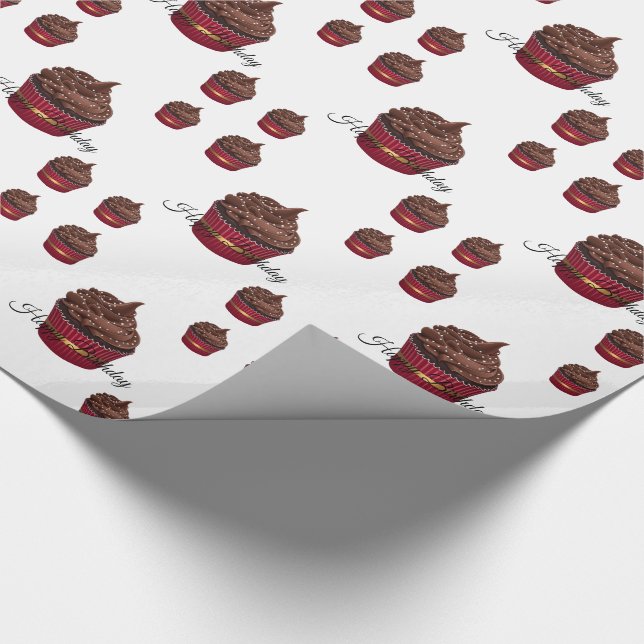 Papier Cadeau Papier d'enveloppement d'anniversaire (Coin)