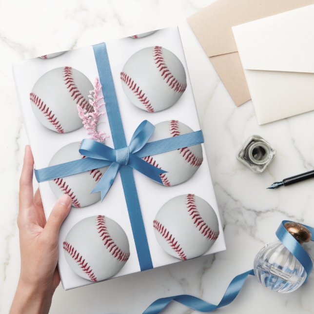 Papier Cadeau Papier d'enveloppement de baseball (Cadeaux)