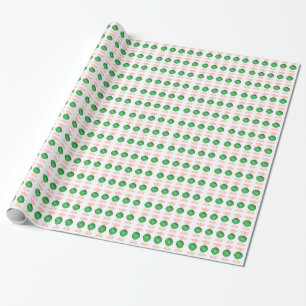 Papier Cadeau Papier d'enveloppement de bonbon vert