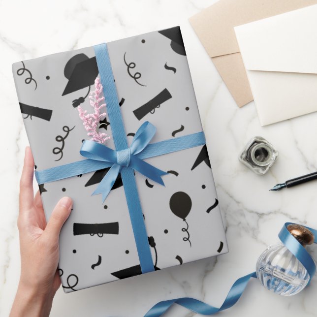 Papier Cadeau Papier d'enveloppement de capuchon noir (Cadeaux)