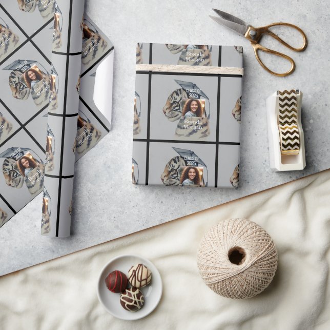 Papier Cadeau Papier d'enveloppement de diplôme unique (Artisanat)