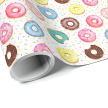 Papier d'enveloppement de donuts