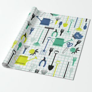 Papier Cadeau Papier d'enveloppement de jardin