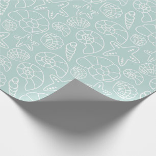 Papier Cadeau Papier d'enveloppement de la couronne de Noël