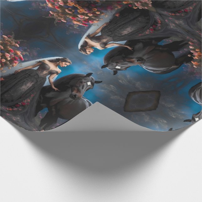 Papier Cadeau Papier d'enveloppement de la faune et de la nature (Coin)