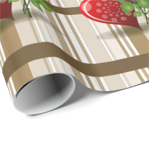 Papier Cadeau Papier d'enveloppement de la fête des mères