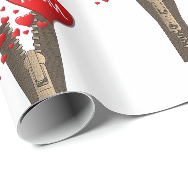 Papier Cadeau Papier d'enveloppement de la fête des mères (Coin rond)