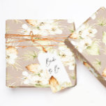 Papier Cadeau Papier d'enveloppement de la nuptiale tropicale Bo<br><div class="desc">Papier à enveloppement tropical Boho. Idéal pour les mariages,  les anniversaires ou les douches nuptiales</div>