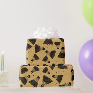 Papier Cadeau Papier d'enveloppement de moutarde de Shuttlecock