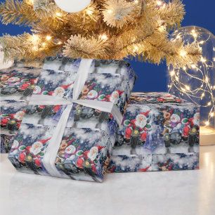 Papier Cadeau Papier d'enveloppement de Noël Joyeux amis de Noël