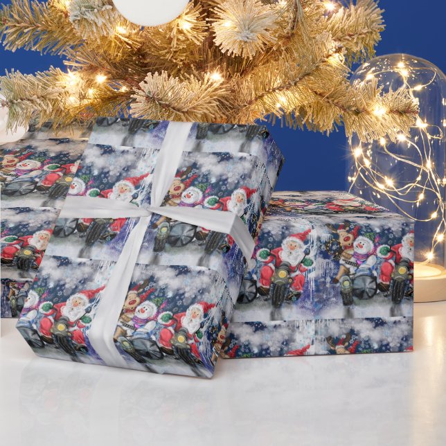 Papier Cadeau Papier d'enveloppement de Noël Joyeux amis de Noël (Vacances)