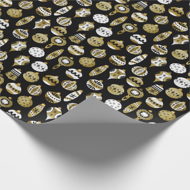 Papier Cadeau Papier d'enveloppement de Noël Vintage (Coin)