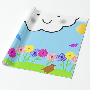 Papier Cadeau Papier d'enveloppement de ressort