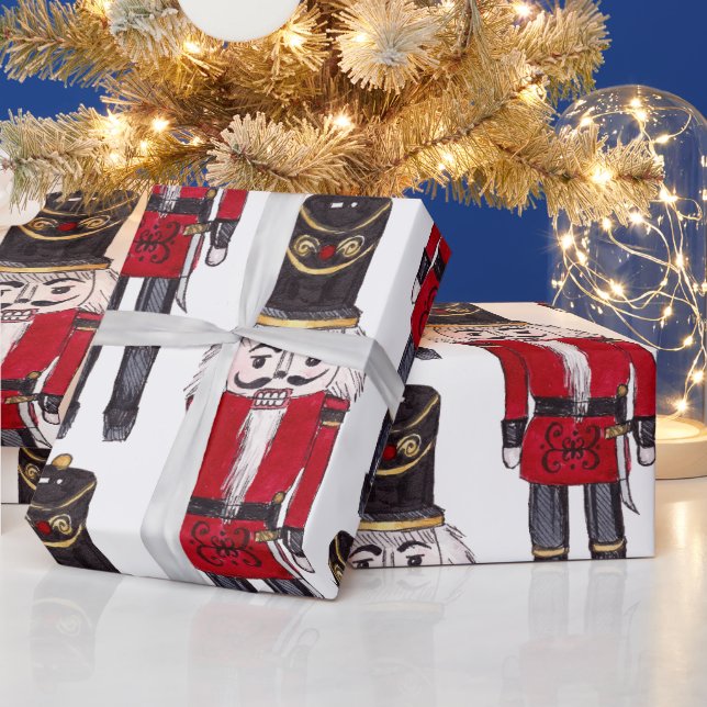 Papier Cadeau Papier d'enveloppement de soldat de Casse-Noisette (Vacances)