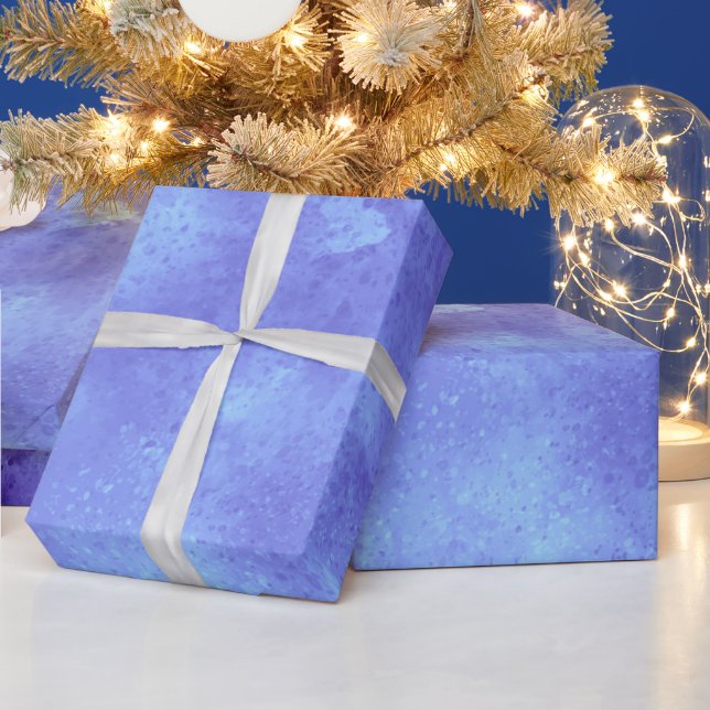 Papier Cadeau Papier d'enveloppement d'effet nuage de tempête bl (Vacances)