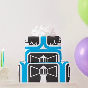 Papier Cadeau Papier d'enveloppement d'icônes de phare