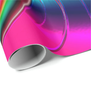 Papier Cadeau Papier d'enveloppement Fractal Art 23