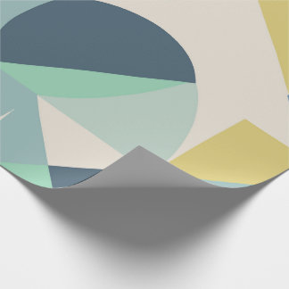 Papier Cadeau papier d'enveloppement géométrique élégant