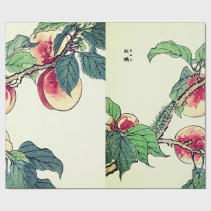 Papier Cadeau Papier d'enveloppement japonais PEACH TREE