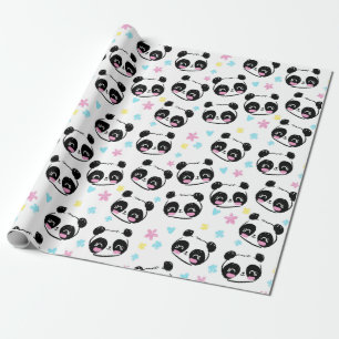 Papier Cadeau Papier d'enveloppement Motif Panda