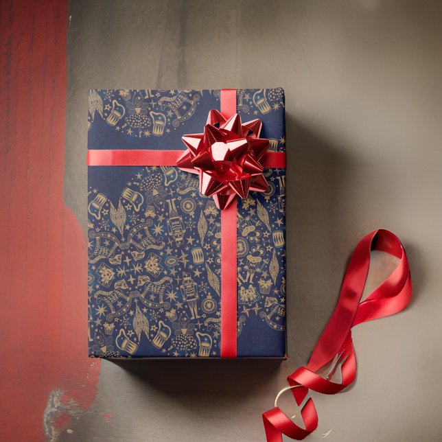 Papier Cadeau Papier d'enveloppement pour fées noires et noires  (Créateur téléchargé)