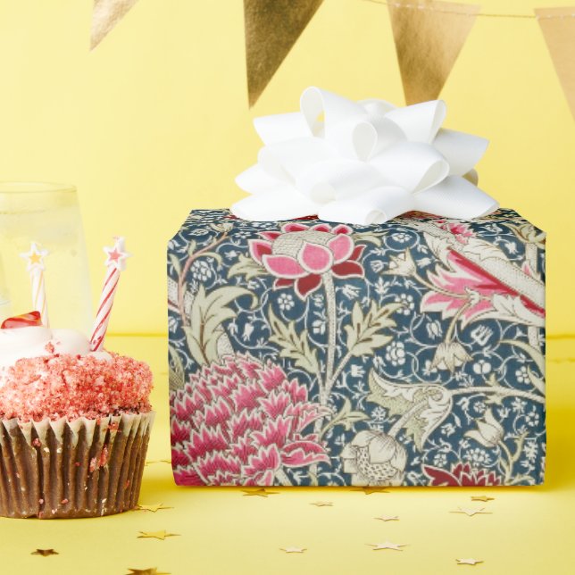 Papier Cadeau Papier d'enveloppement William Morris Cray (Fête d'anniversaire)