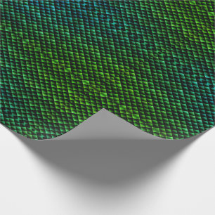 Papier Cadeau Papier électrique de cadeau de Dragonscale de peau