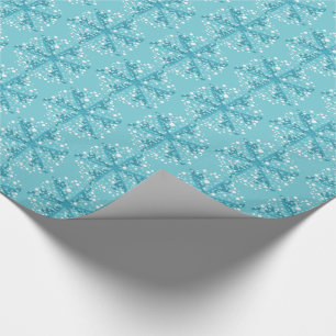 Papier Cadeau Papier-flocons d'étouffement de vacances