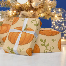 Papier Motif Citrouille mignon - Halloween Gi