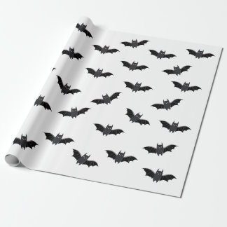 Papier Cadeau Papier Motif Halloween Bats