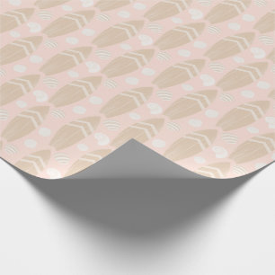 Papier Cadeau Papier Motif Surfboard Et Shell