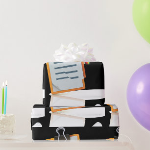 Papier Cadeau Papier porte - bloc