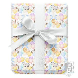 Papier Cadeau Papier Safari Animal Wrapper