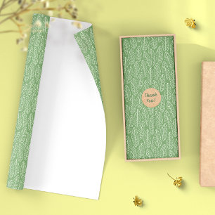 Papier Cadeau Papier vert Feuille à la banane tropicale