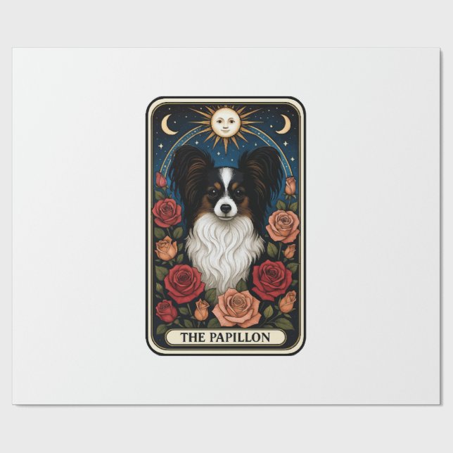 Papier Cadeau Papillon (Plat)