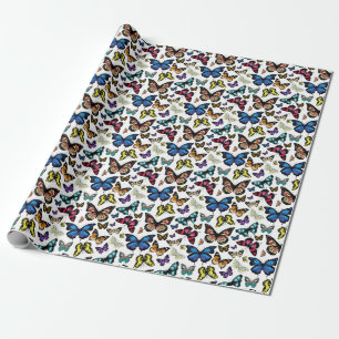 Papier Cadeau Papillons